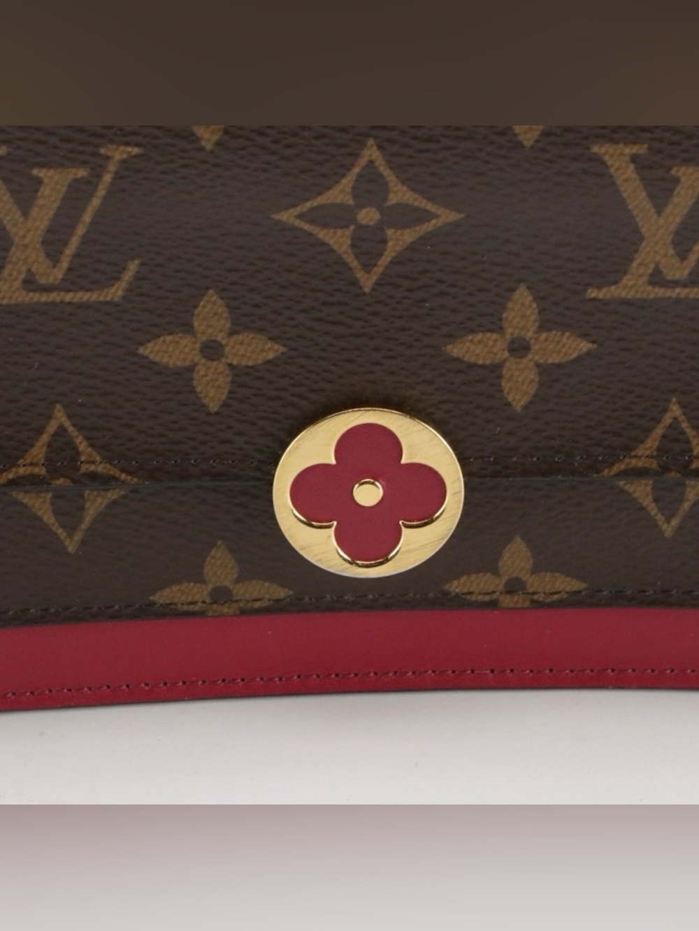 Louis Vuitton Monogram Flore Wallet on Chain – Fuchsia (M67404) - Picture 8 of 8